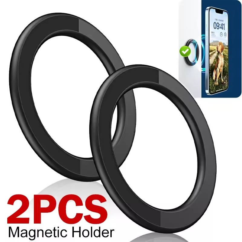 Phone Accessories Holder Car - MagSafe Manyetik Halka Tutucu Yapışkanlı Güçlü